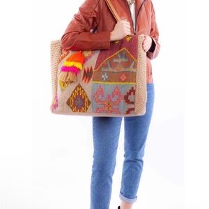 Scully Multicolor Geometric Tote